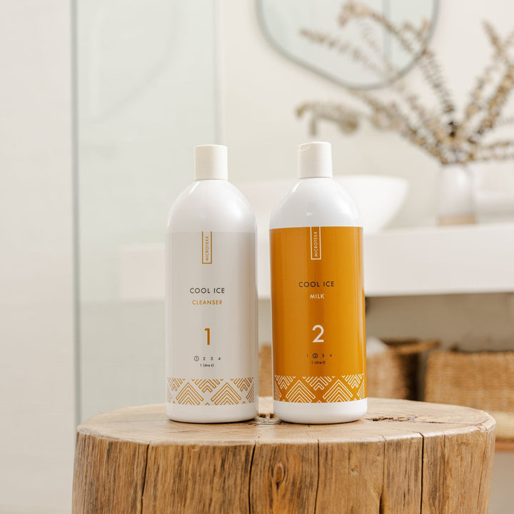 Cool Ice Duo - 1L Cleanser & Milk