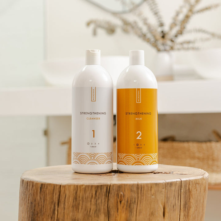Strengthening Duo - 1L Cleanser & Milk