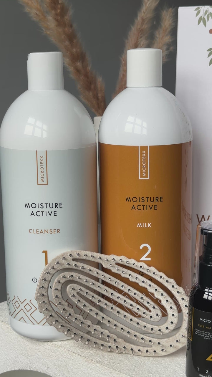 Moisture Active 1L Duo Bundle + Serum & Brush